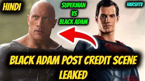 Black Adam Post Credit Scene EXPLAINED